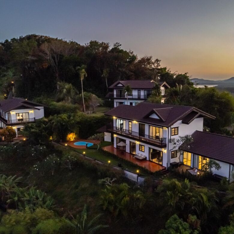 Colonial-Style Family Home with Stunning Sea Views in Cape Yamu