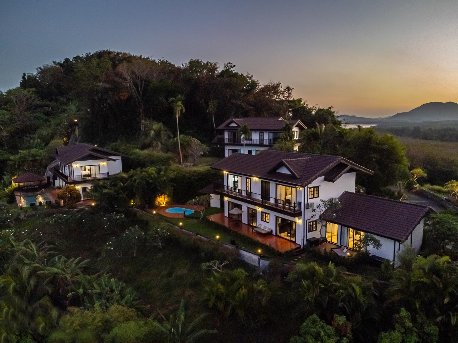 Colonial-Style Family Home with Stunning Sea Views in Cape Yamu