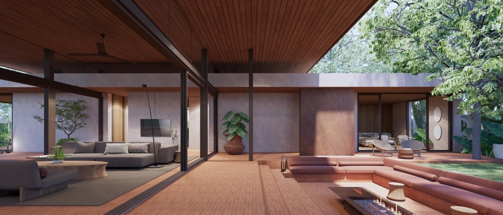 Living and lounge