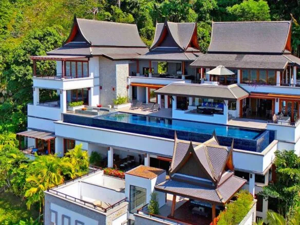 Villa Yang Som: Luxurious Hilltop Residence with Panoramic Andaman Sea Views