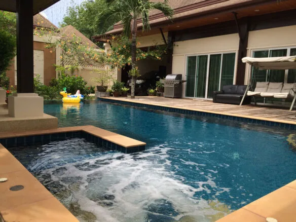 Spacious 3-Bedroom Villa with Dual Pools near British International School Phuket