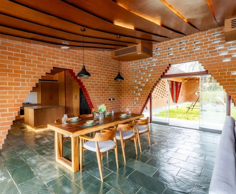 The Brick House: A Unique Designer Villa in Prime Laguna Phuket overlooking Golf Course