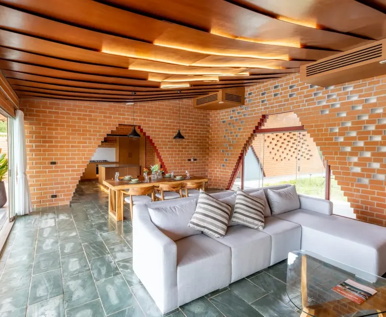 The Brick House: A Unique Designer Villa in Prime Laguna Phuket overlooking Golf Course