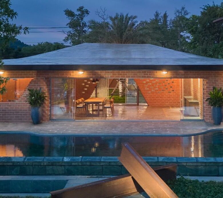 The Brick House: A Unique Designer Villa in Prime Laguna Phuket overlooking Golf Course