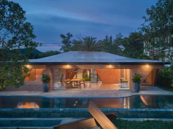 The Brick House: A Unique Designer Villa in Prime Laguna Phuket overlooking Golf Course