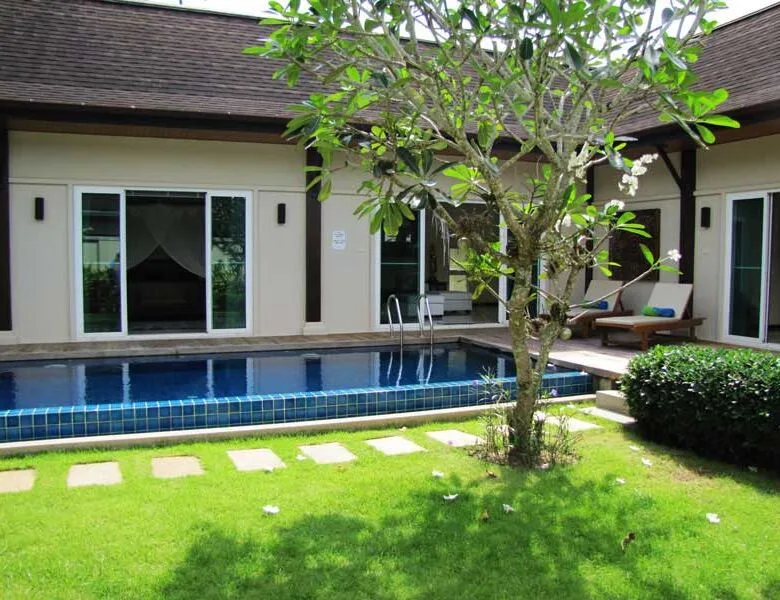 Two Villas Oriental: Comfortable 4-Bedroom Pool Villa for Rent in Layan for Rent