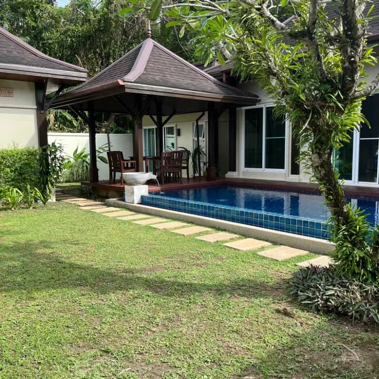 Two Villas Oriental: Comfortable 4-Bedroom Pool Villa for Rent in Layan for Rent