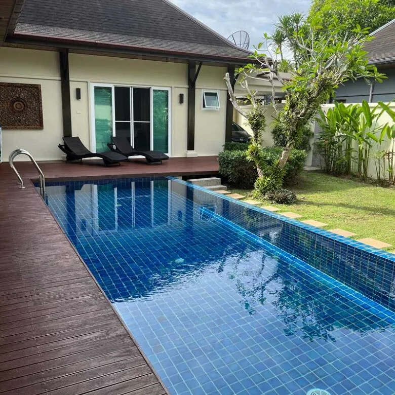 Two Villas Oriental: Comfortable 4-Bedroom Pool Villa for Rent in Layan for Rent