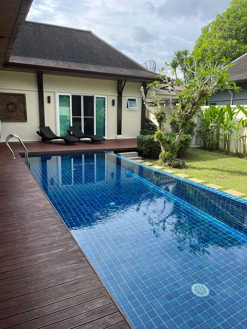 5 Two Villas Oriental: Comfortable 4-Bedroom Pool Villa for Rent in Layan for Rent