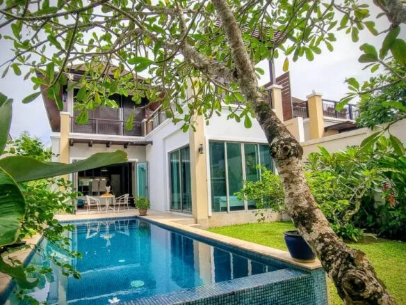Baan Wana: Elegant 3-Bedroom Pool Villa for Long-Term Rent in Manik, Cherngtalay