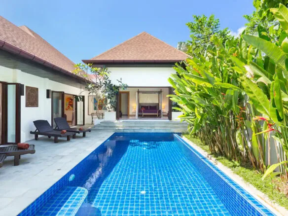 Stylish Thai-Balinese Pool Villa with Artistic Touches in a Quiet Rawai Community