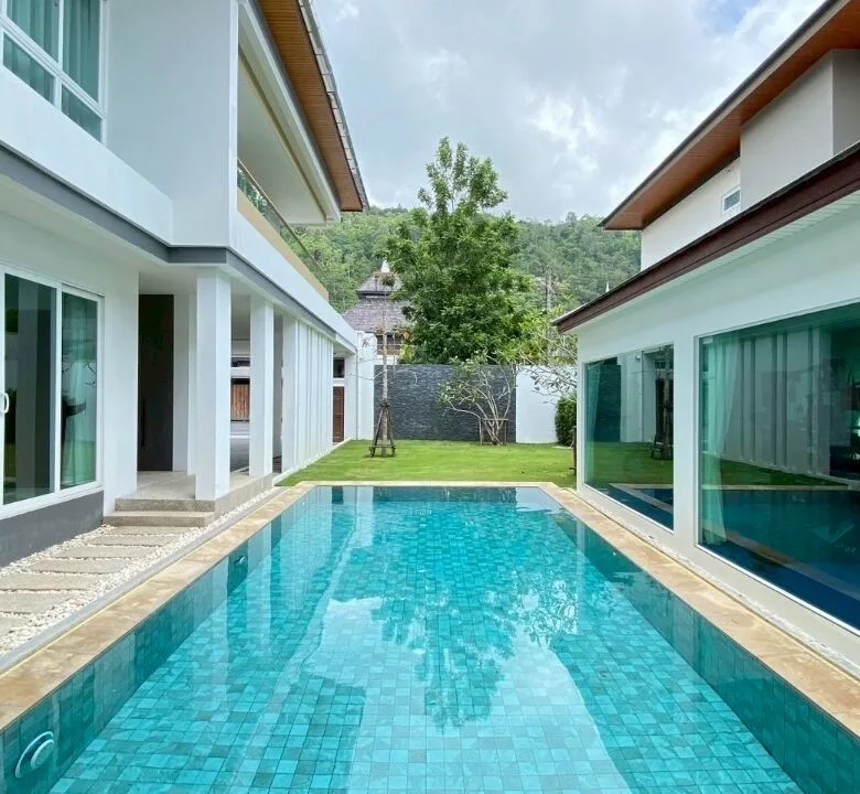 Casa Rivera: Modern 4-Bedroom Private Pool Villa for Rent in Ko Kaeo, Phuket