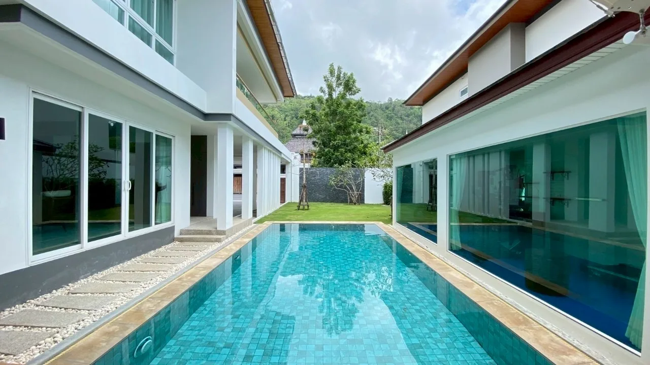 Casa Rivera: Modern 4-Bedroom Private Pool Villa for Rent in Ko Kaeo, Phuket