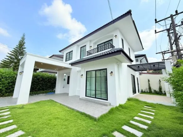Corner House for Sale – Land & House @Chalong, Phuket