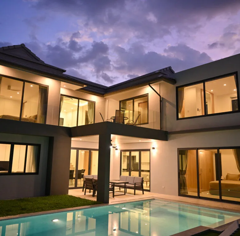 Contemporary 4-Bedroom Pool Villa for Long-Term Rent in Cherngtalay
