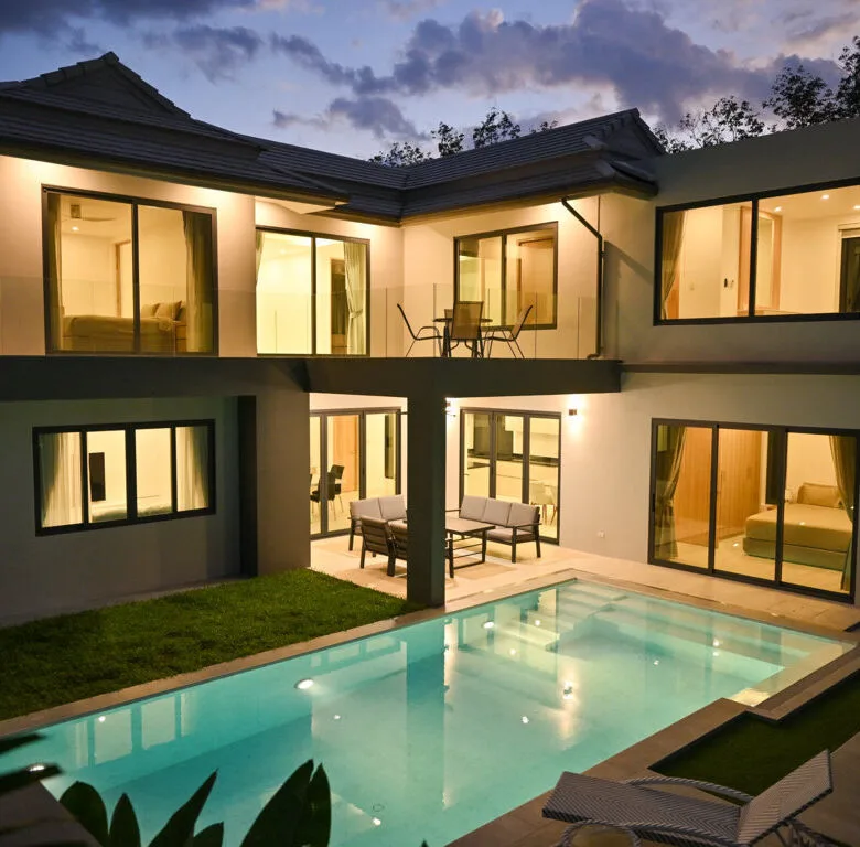 Contemporary 4-Bedroom Pool Villa for Long-Term Rent in Cherngtalay