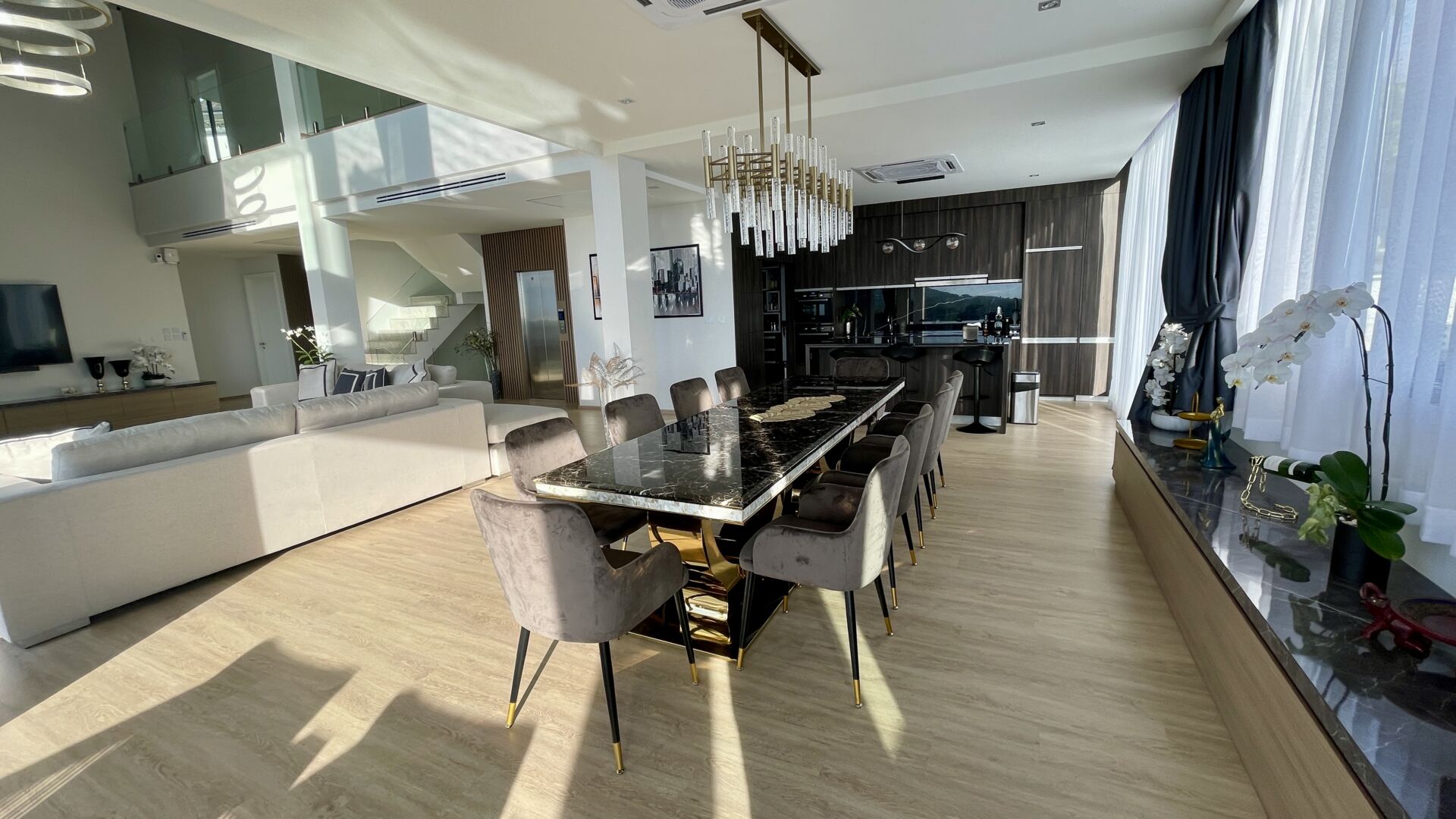 Ocean Hills – Villa A living room IMG_6140