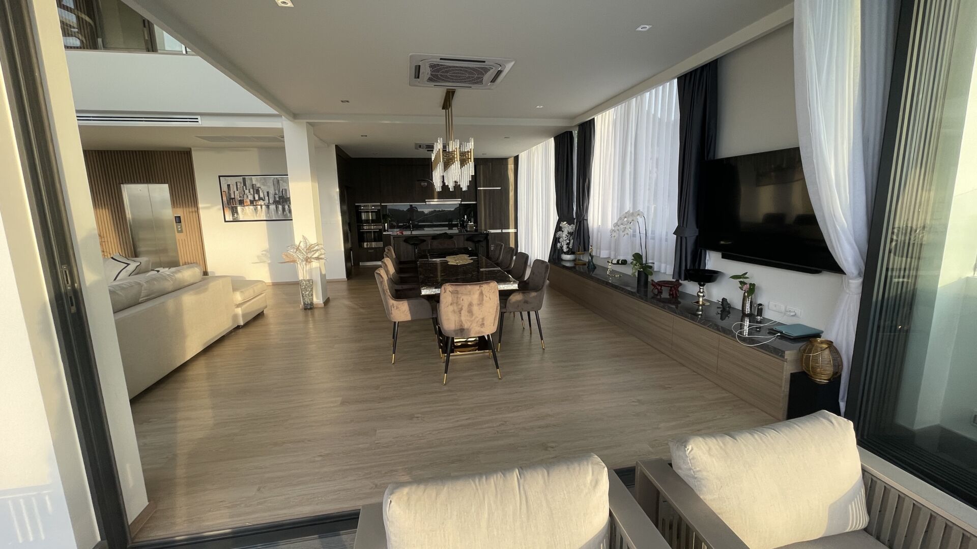 Ocean Hills – Villa A living room IMG_6144