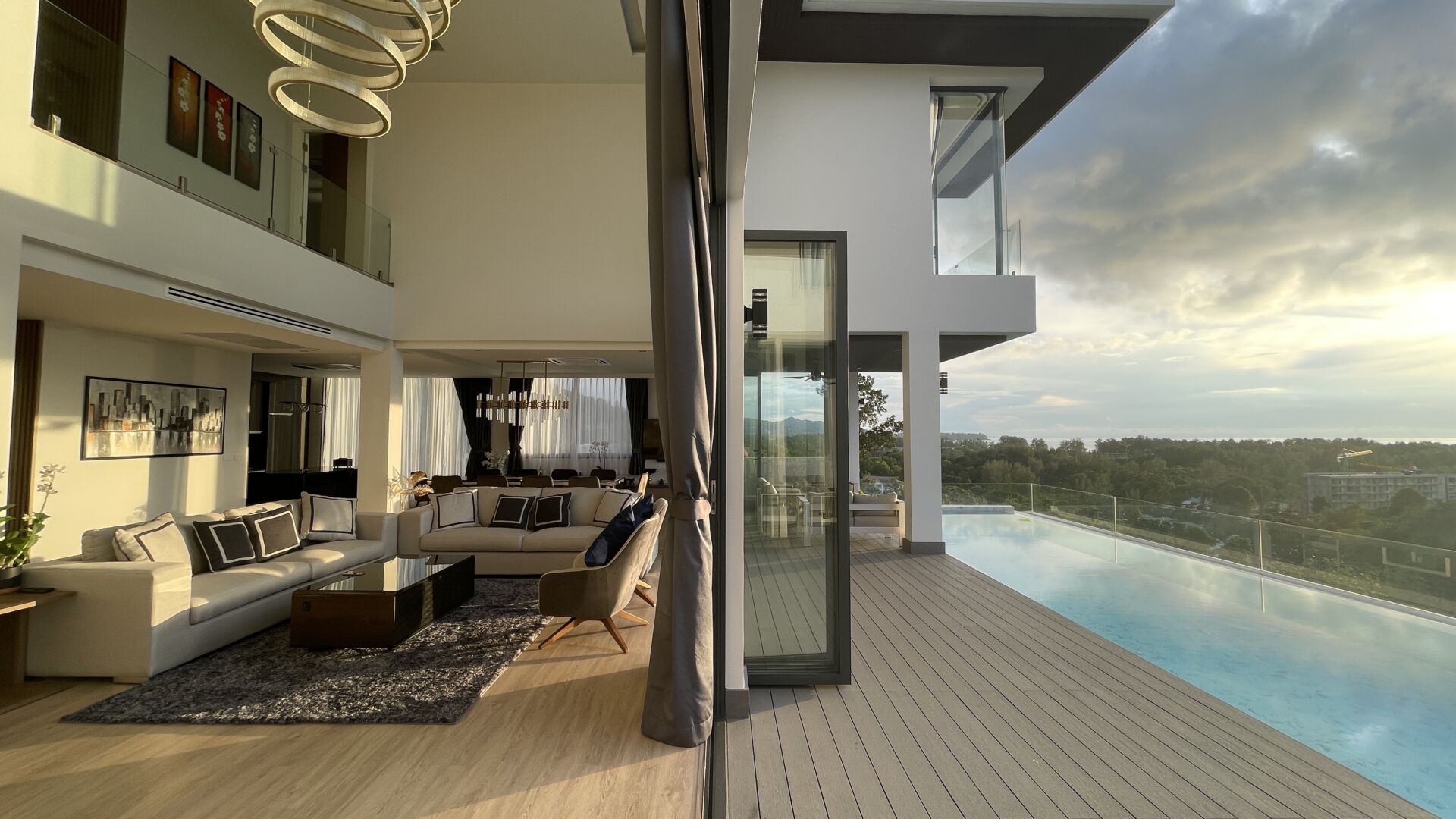 Ocean Hills – Villa A living room and terrace IMG_6155