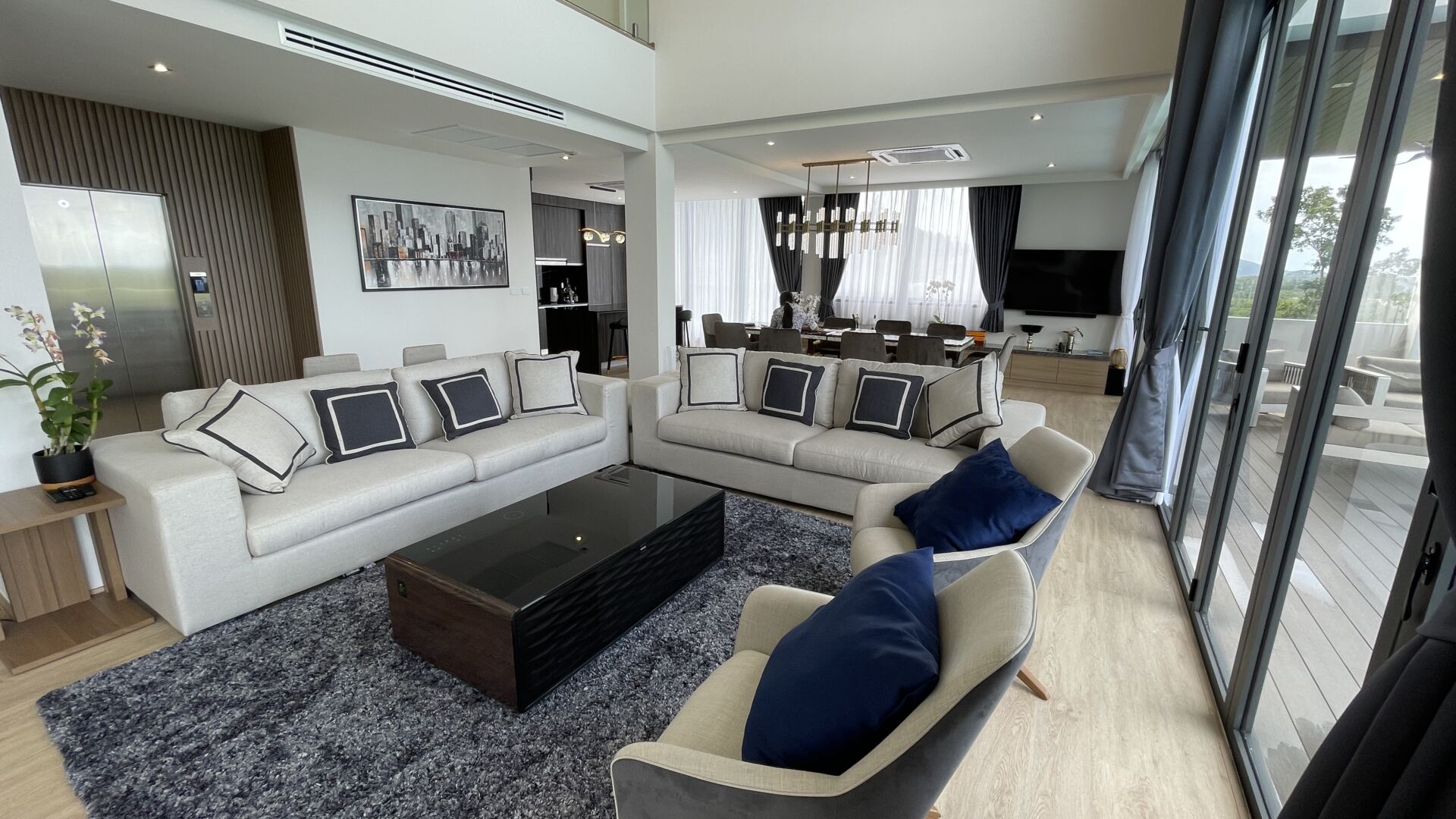 Ocean Hills – Villa A living roomIMG_5803