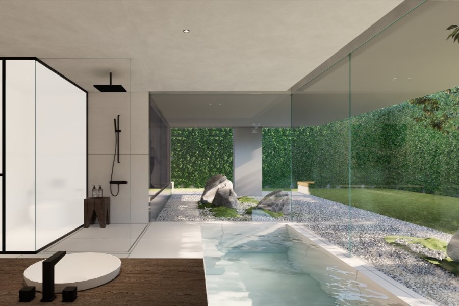 STR 0125 Type S 5 master bathroom