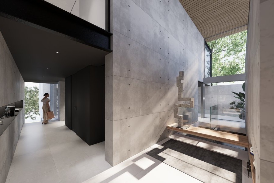 STR 0135 Type S 7 Entrance way and stairs