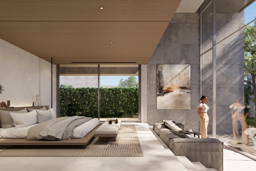 STR 0392 Type A. 1st floor master bedroom 13png