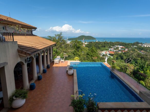 Luxury Tuscan-Style Sea View Villa for Sale in Cape Panwa | Thai Estate