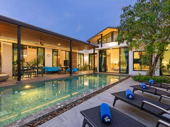 Ultra-Luxury 7-Bedroom Villa Near Nai Harn Beach – Expansive Estate Living in Phuket | Thai Estate