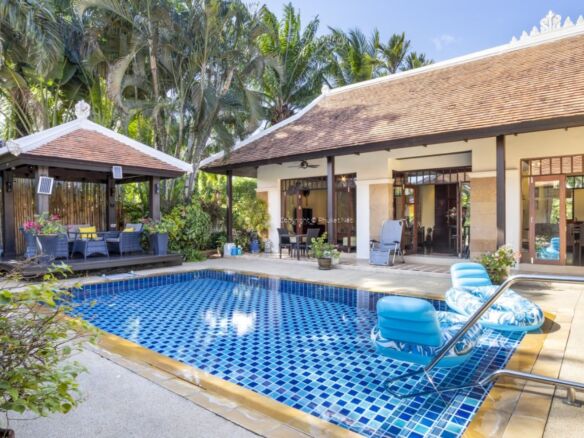 Classic Thai-Balinese Pool Villa for Sale in Pasak, Cherng Talay | Thai Estate