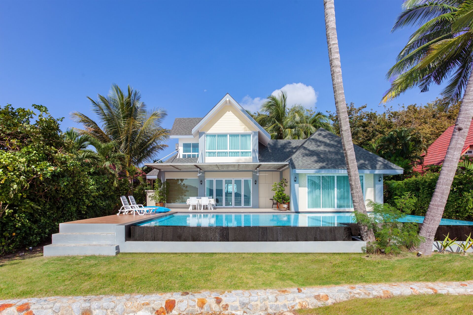 2-Bedroom Beachfront Pool Villa for Rent in Rawai, Phuket