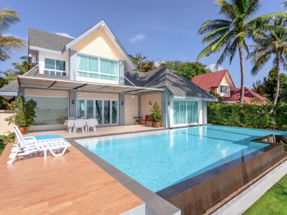 2-Bedroom Beachfront Pool Villa for Rent in Rawai, Phuket