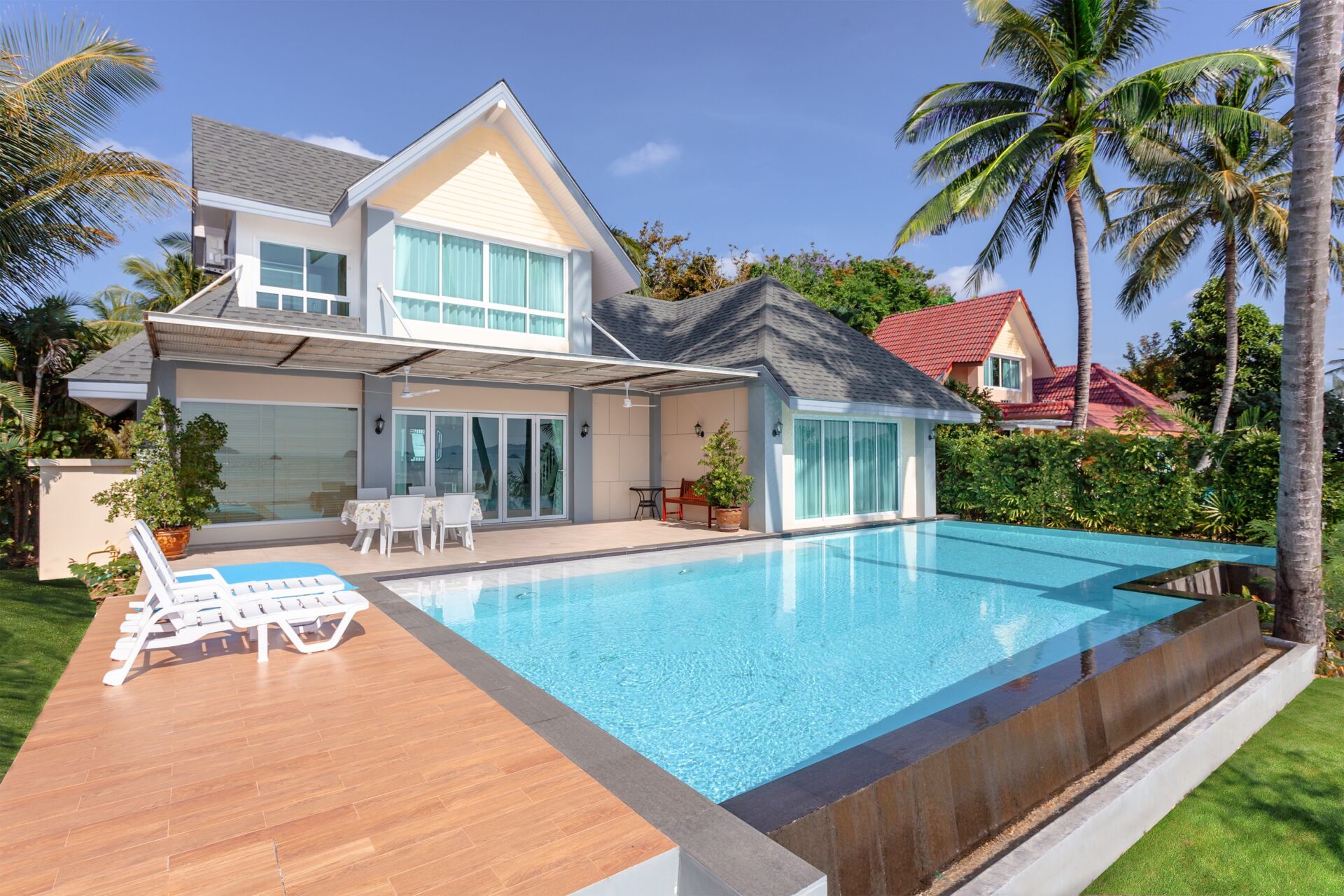2-Bedroom Beachfront Pool Villa for Rent in Rawai, Phuket