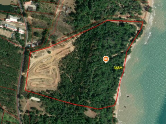 Beachfront Land for Sale in Laem Nga, Phuket – 72 Rai of Prime Oceanfront Opportunity