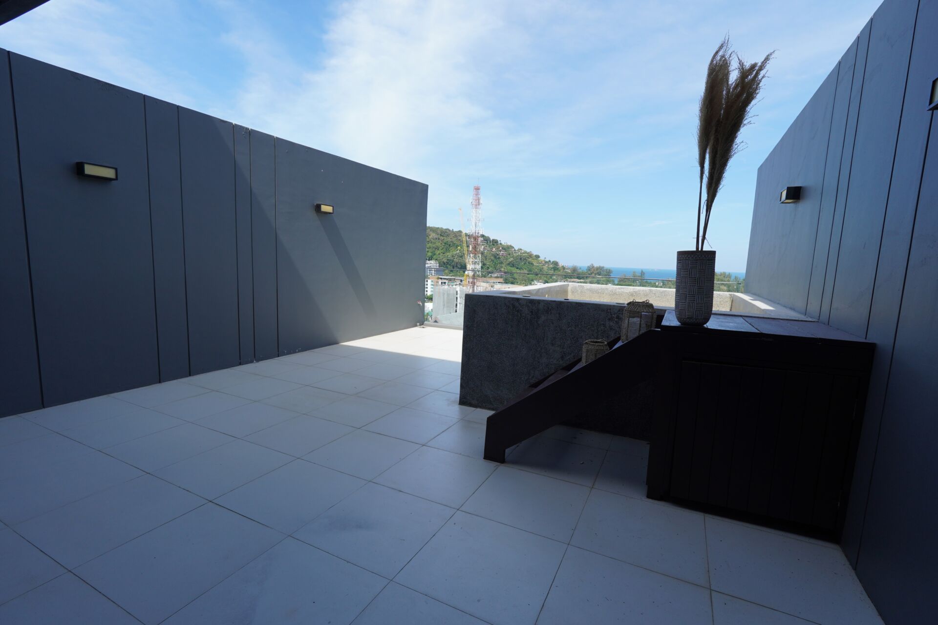 Elegant Freehold 1-Bedroom Sea View Penthouse for Sale in Surin, Phuket