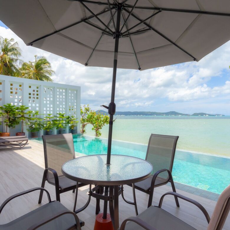 3-Bedroom Signature Beachfront Pool Villa for Rent in Rawai, Phuket