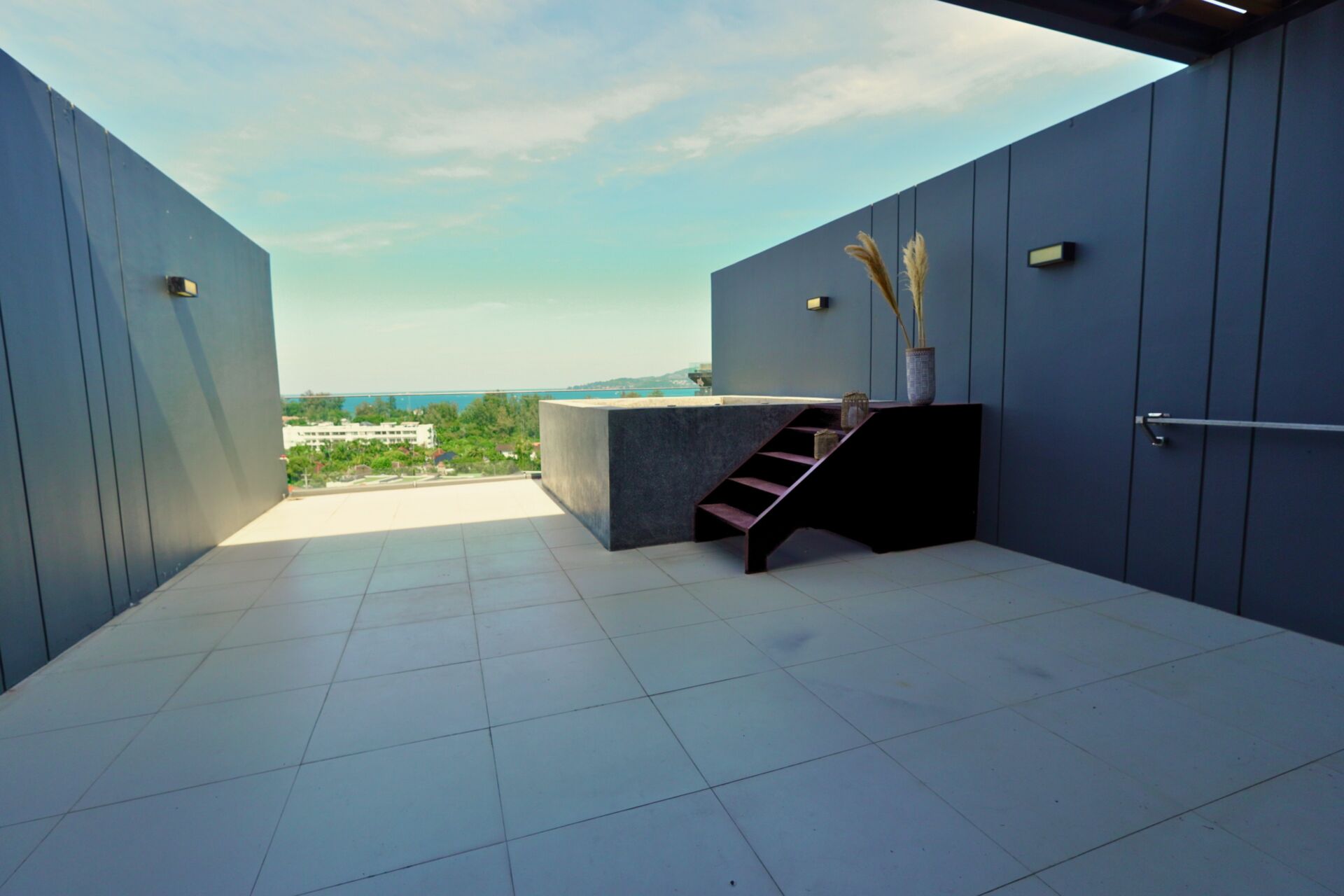 Elegant Freehold 1-Bedroom Sea View Penthouse for Sale in Surin, Phuket