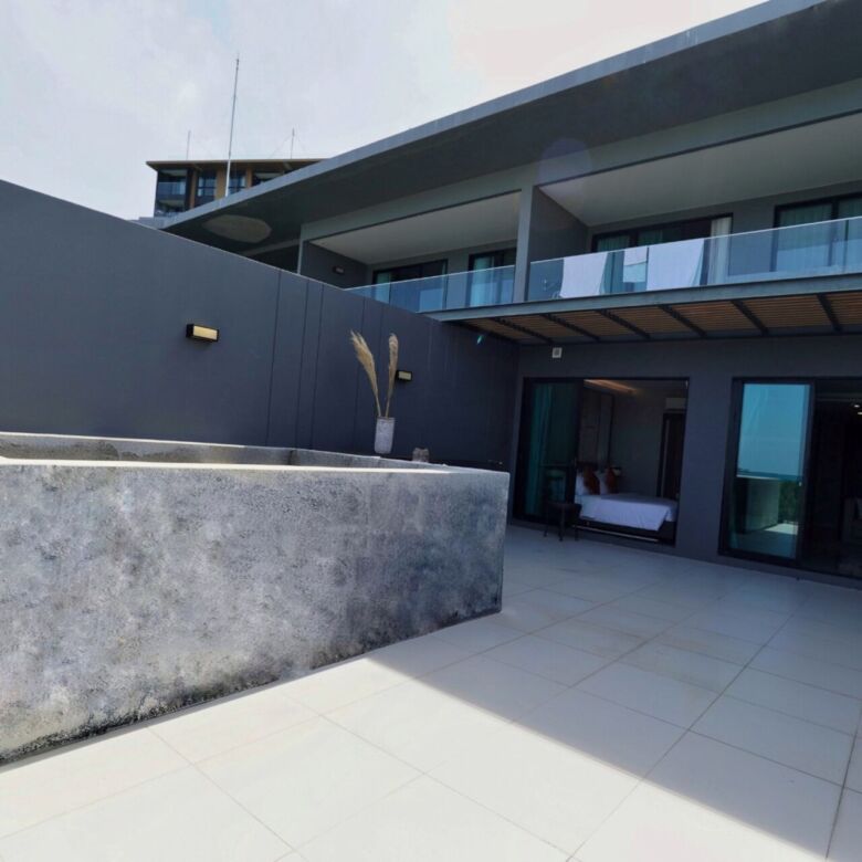 Elegant Freehold 1-Bedroom Sea View Penthouse for Sale in Surin, Phuket