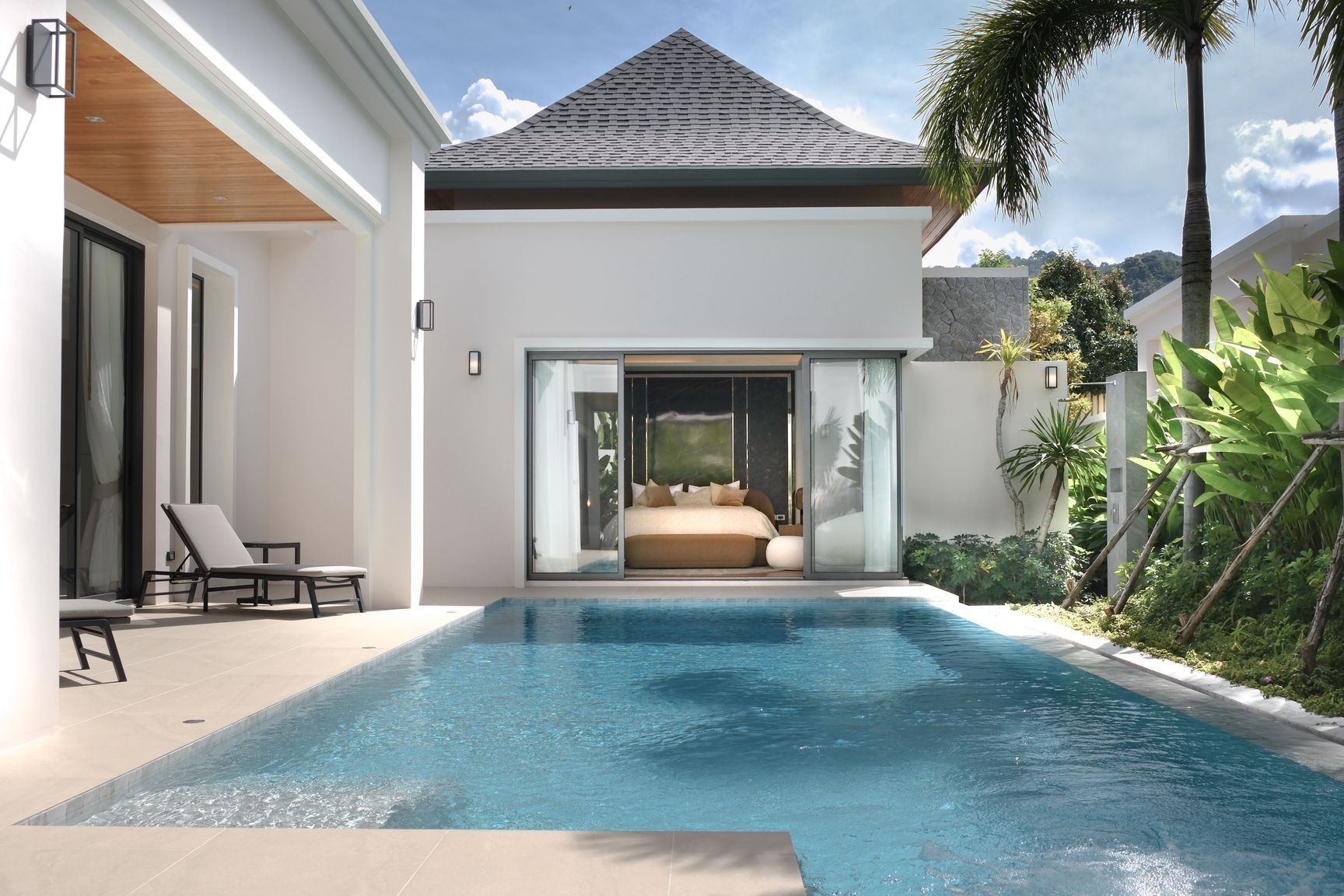 Modern Luxury 3-Bedroom Pool Villa for Rent in Bangtao, Phuket
