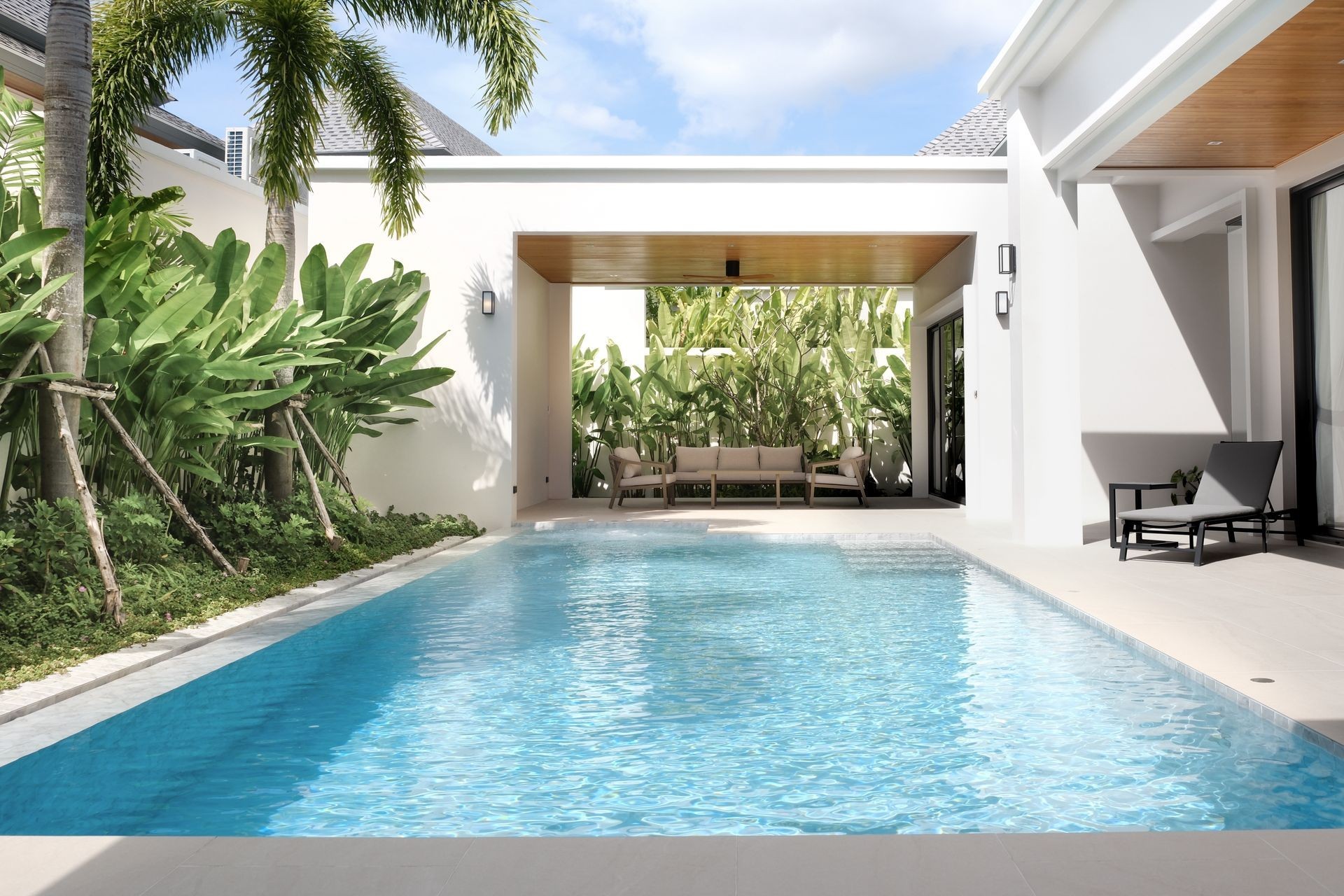 Modern Luxury 3-Bedroom Pool Villa for Rent in Bangtao, Phuket