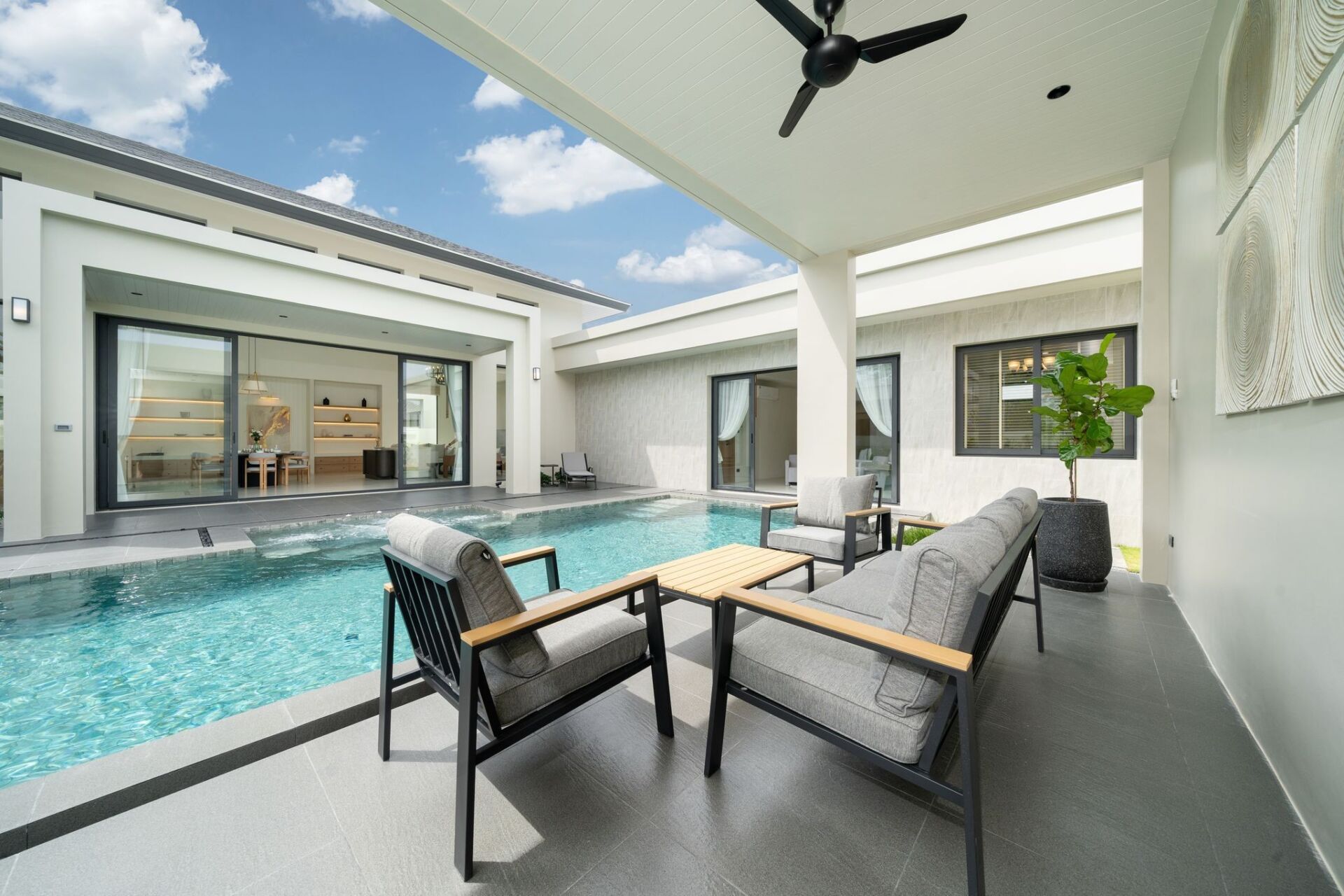 Luxury 4-Bedroom Pool Villa for Rent in Bangtao, Phuket