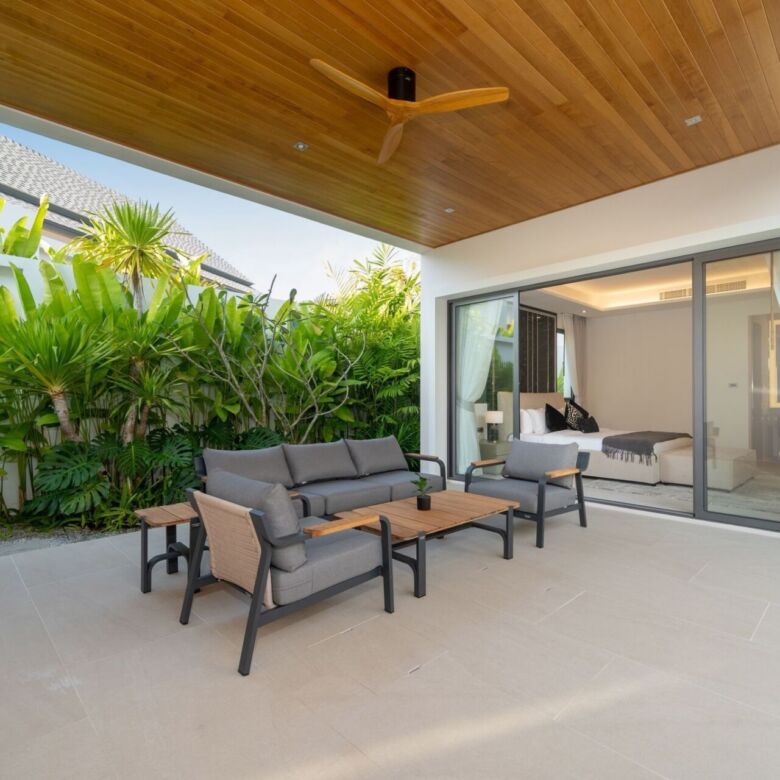 Modern Luxury 3-Bedroom Pool Villa for Rent in Bangtao, Phuket