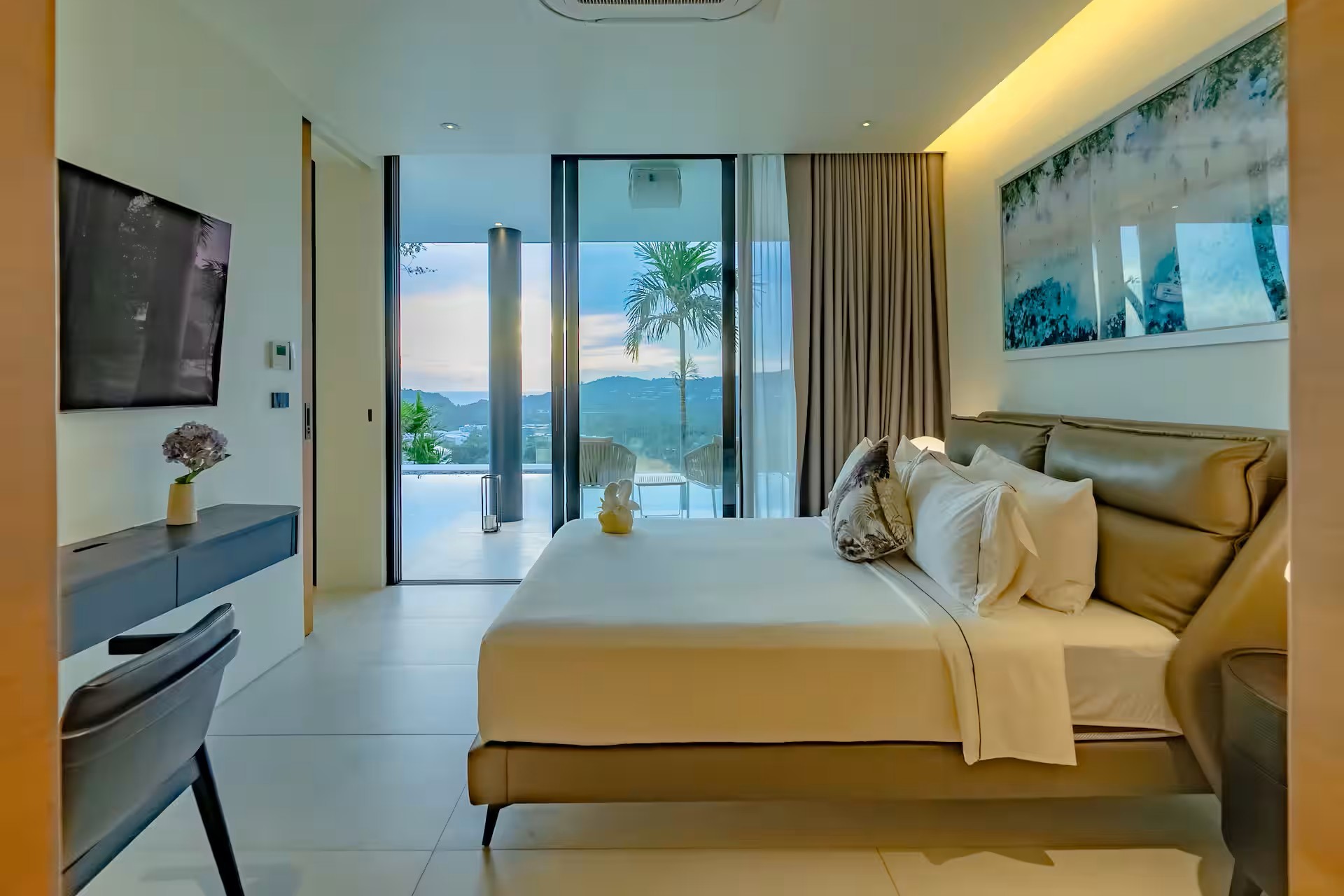 Luxury 4-Bedroom Sea View Villa for Sale in Layan, Phuket