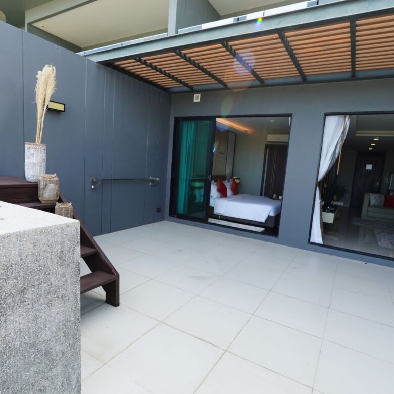 Elegant Freehold 1-Bedroom Sea View Penthouse for Sale in Surin, Phuket