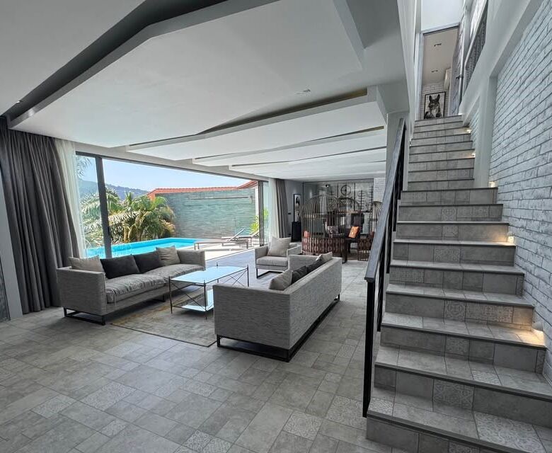 Ultra-Luxury 6-Bedroom Sea View Villa for Rent in Kamala, Phuket