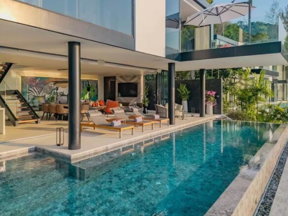Ultra-Luxury Sea View Villa for Short-Term Rent in Layan, Phuket