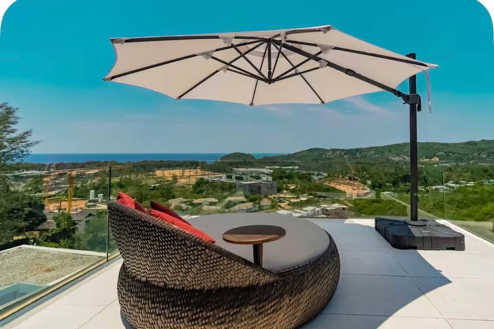 Ultra-Luxury Sea View Villa for Short-Term Rent in Layan, Phuket
