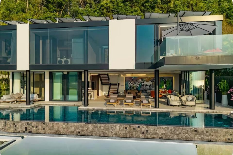 Ultra-Luxury Sea View Villa for Short-Term Rent in Layan, Phuket