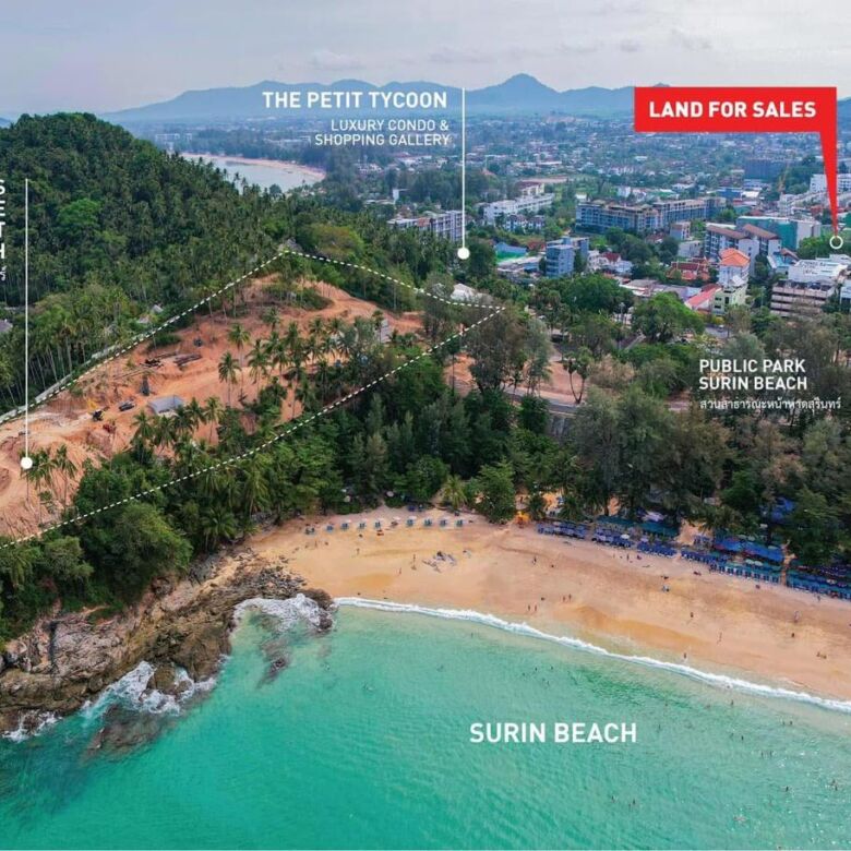 Prime Land for Sale Near Surin Beach, Phuket – Rare Investment Opportunity Within Walking Distance to the Beach
