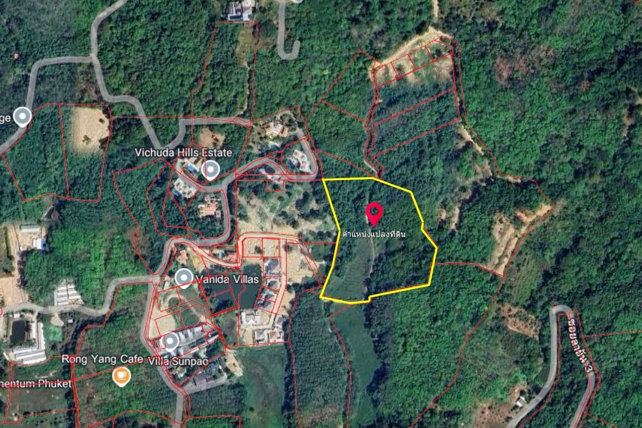 Prime Land for Sale in Layan, Phuket – Exceptional Investment Opportunity with Mountain Views